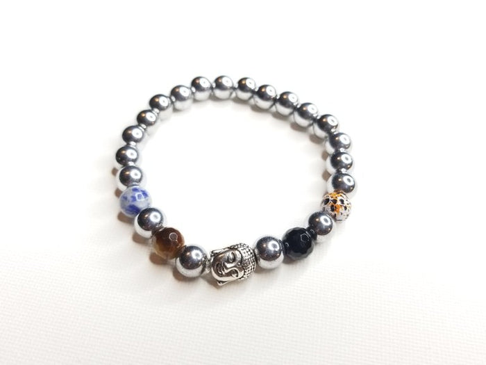 Men's Multi Gemstone Bracelet