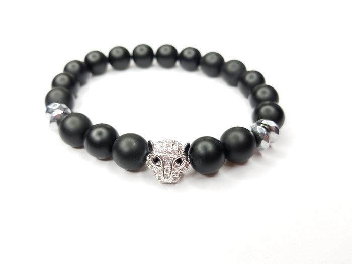 Men's Lion Matte  Bracelet