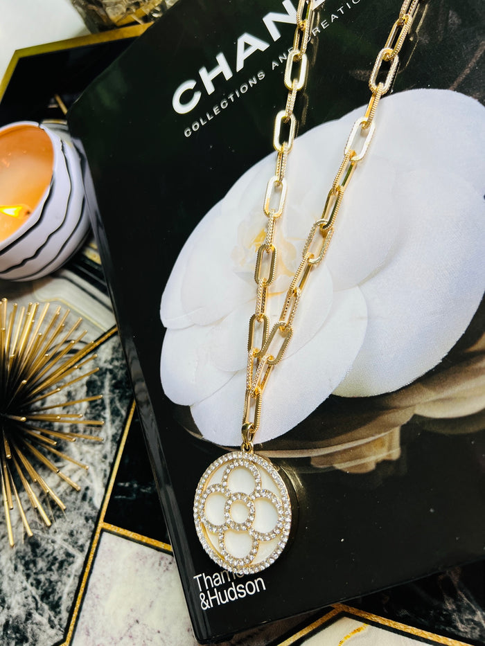 Circle of Life Chain Box Link Luxury Lifestyle Necklace