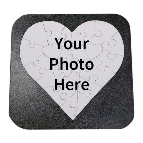 VDay Customizable Photo Heart Puzzle