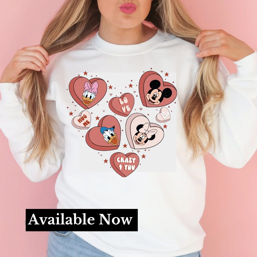 {VDay Edition} "Love Your Friends" Novelty Sweatshirt