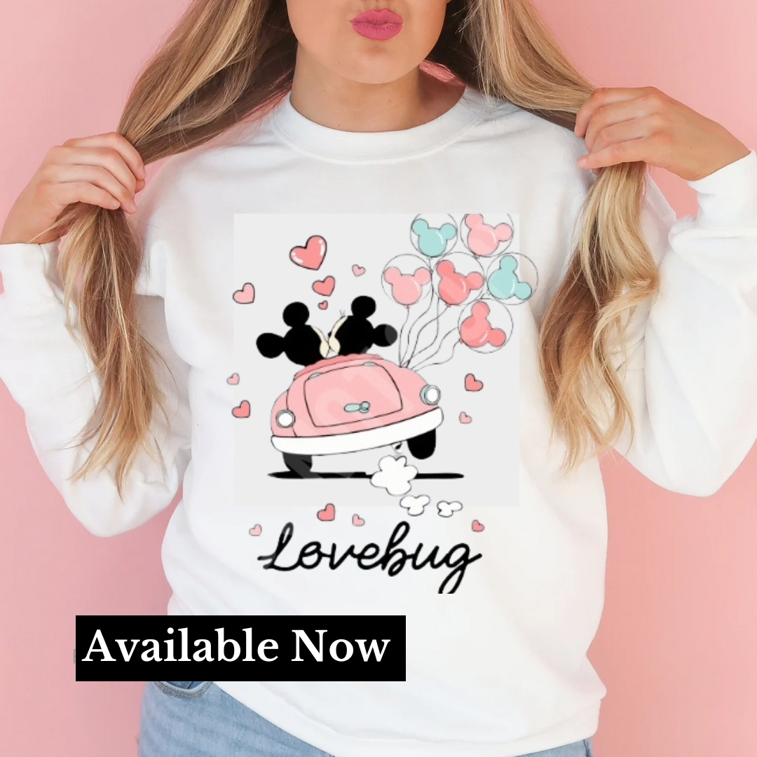 {VDay Edition} "Love Bug" Novelty Sweatshirt