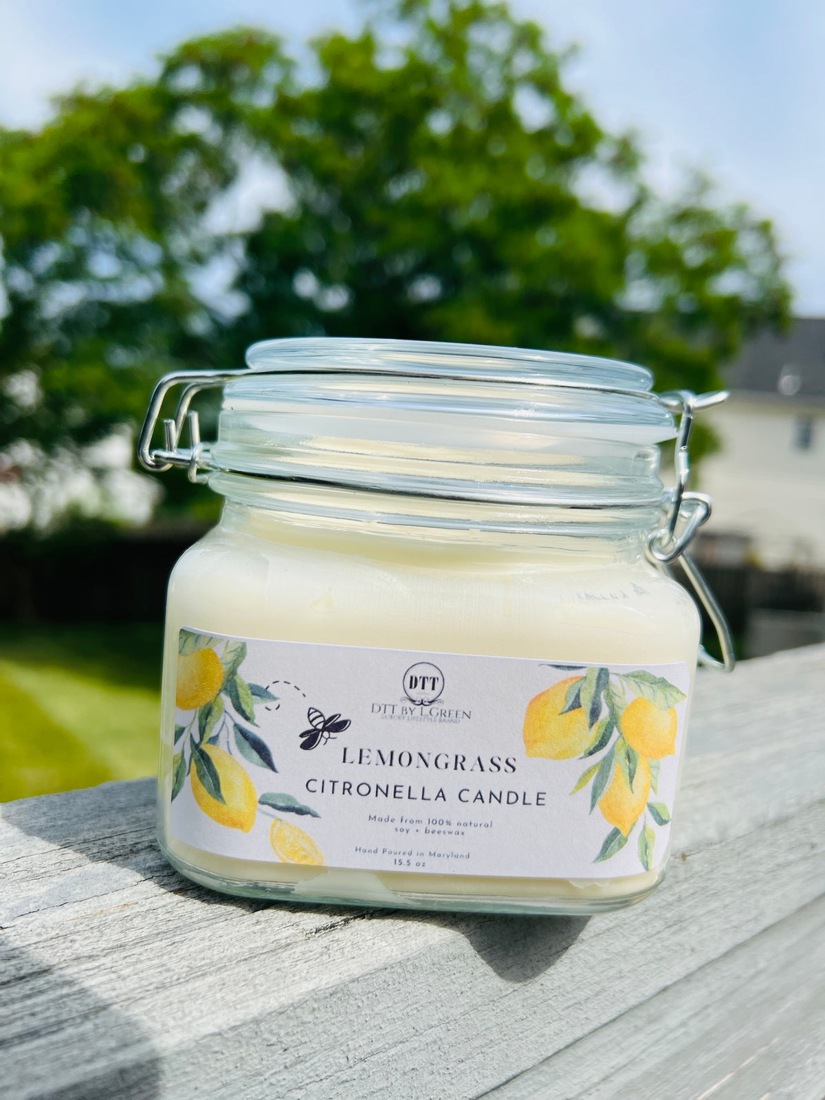 LIMITED EDITION | Lemongrass Luxury Citronella Candle