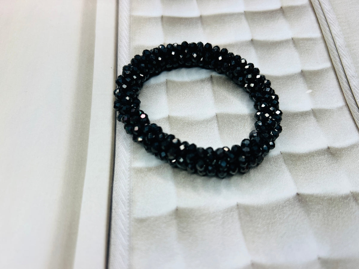 Black Seed Bead  Bracelet