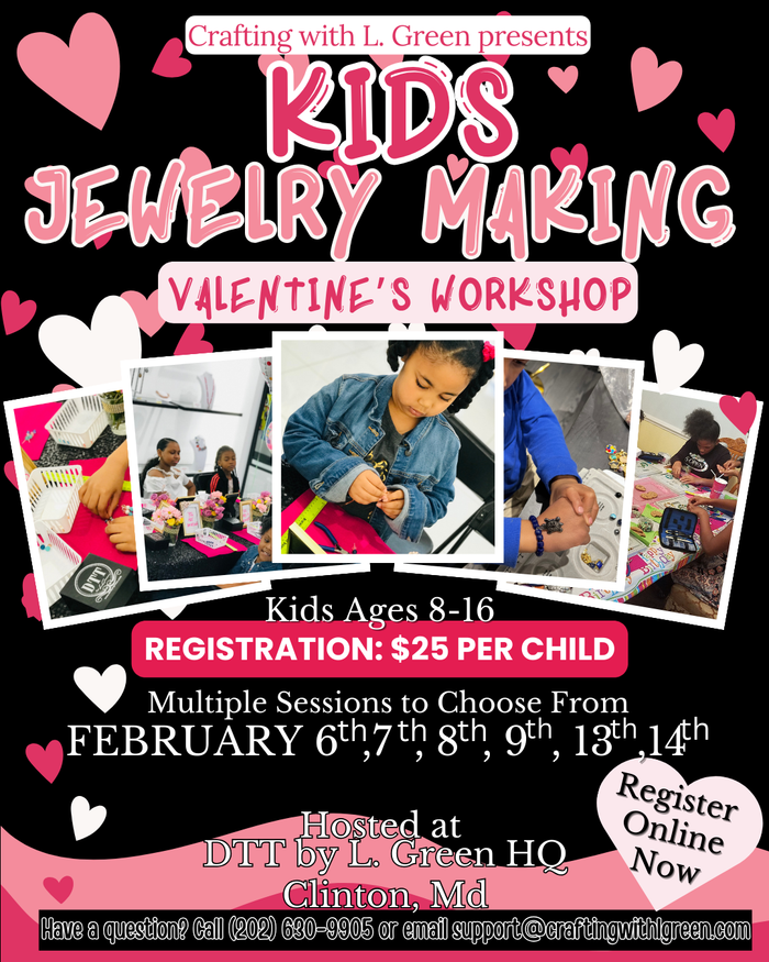 V-Day Kids Jewelry Making Workshop