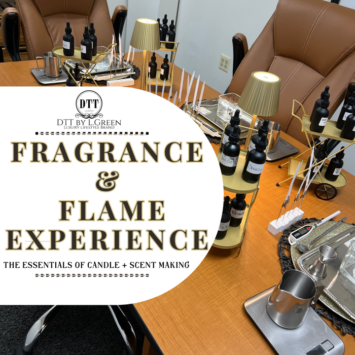 Fragrance & Flame : Candle + Room Spray + Scent Making Experience