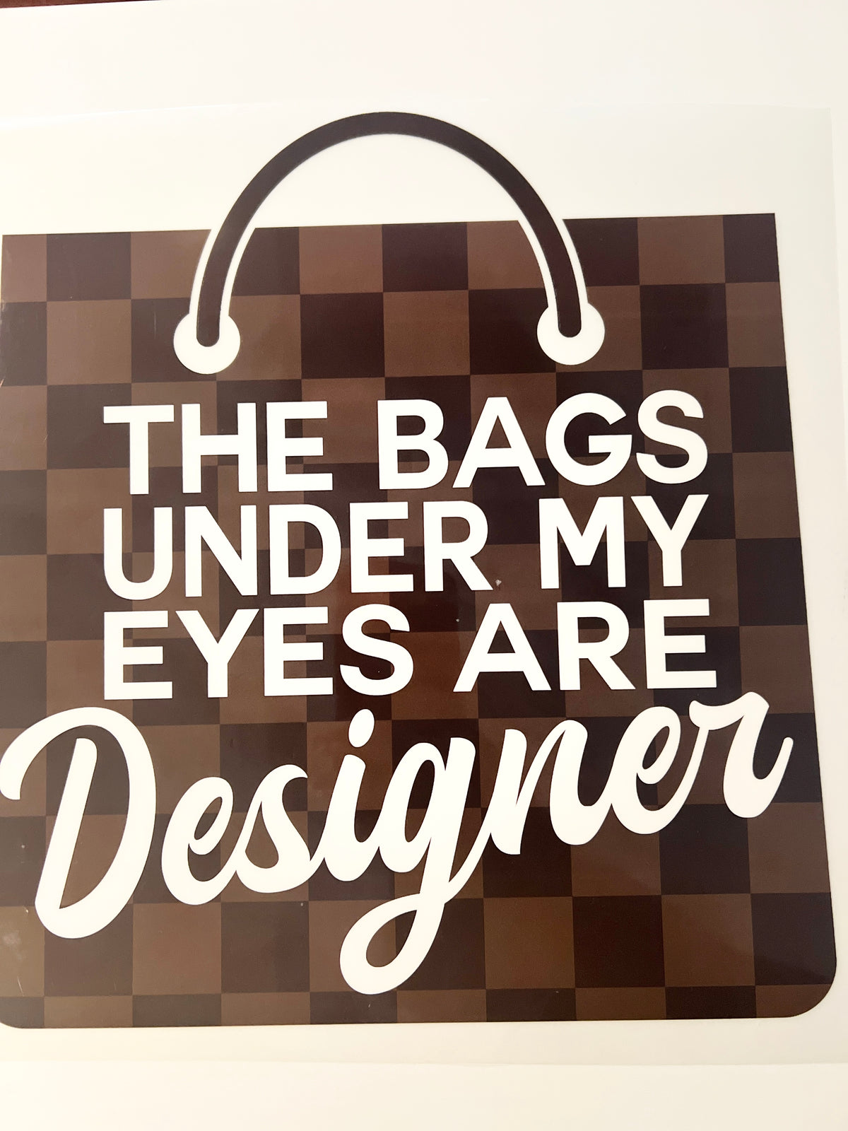 "Designer Bags" Transfer