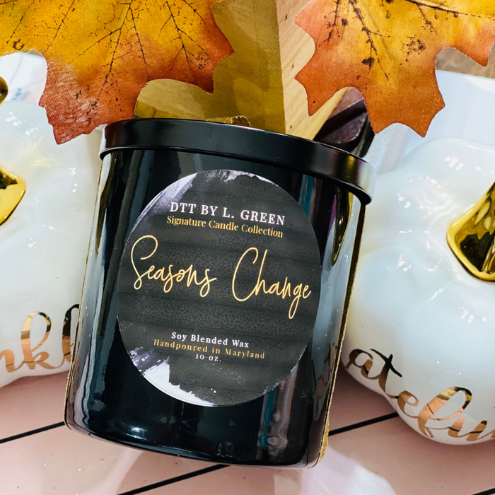 Fall Collection: "Seasons Change" Signature Scent Candle