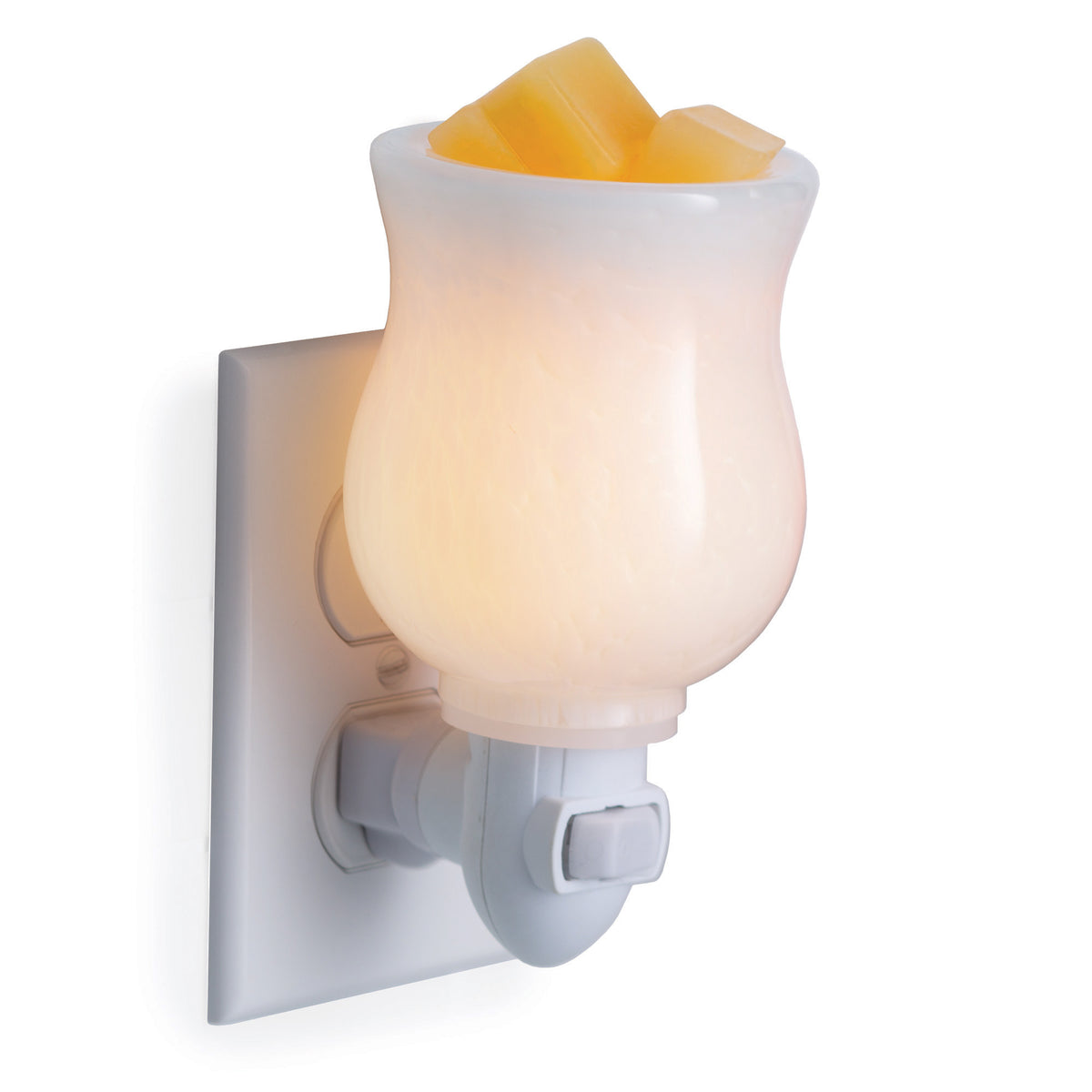 Moonstone White Illuminating Pluggable Warmer