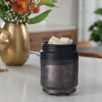 Soft Black Flip Dish Wax Warmer