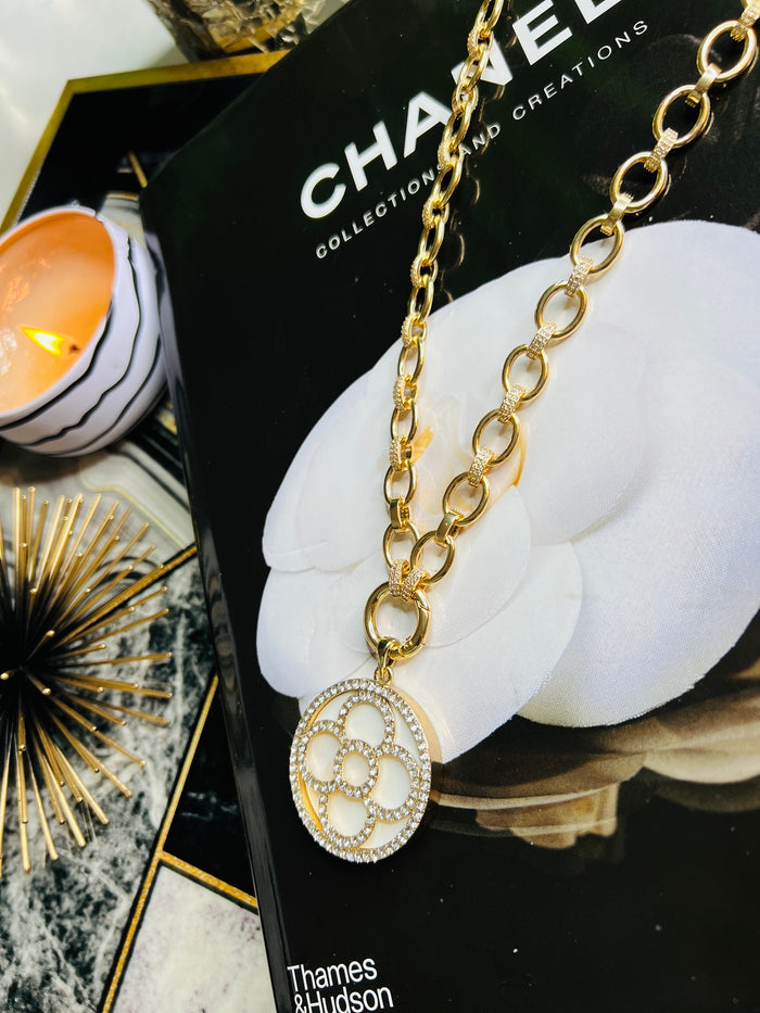 Circle of Life Chain Link Luxury Lifestyle Necklace
