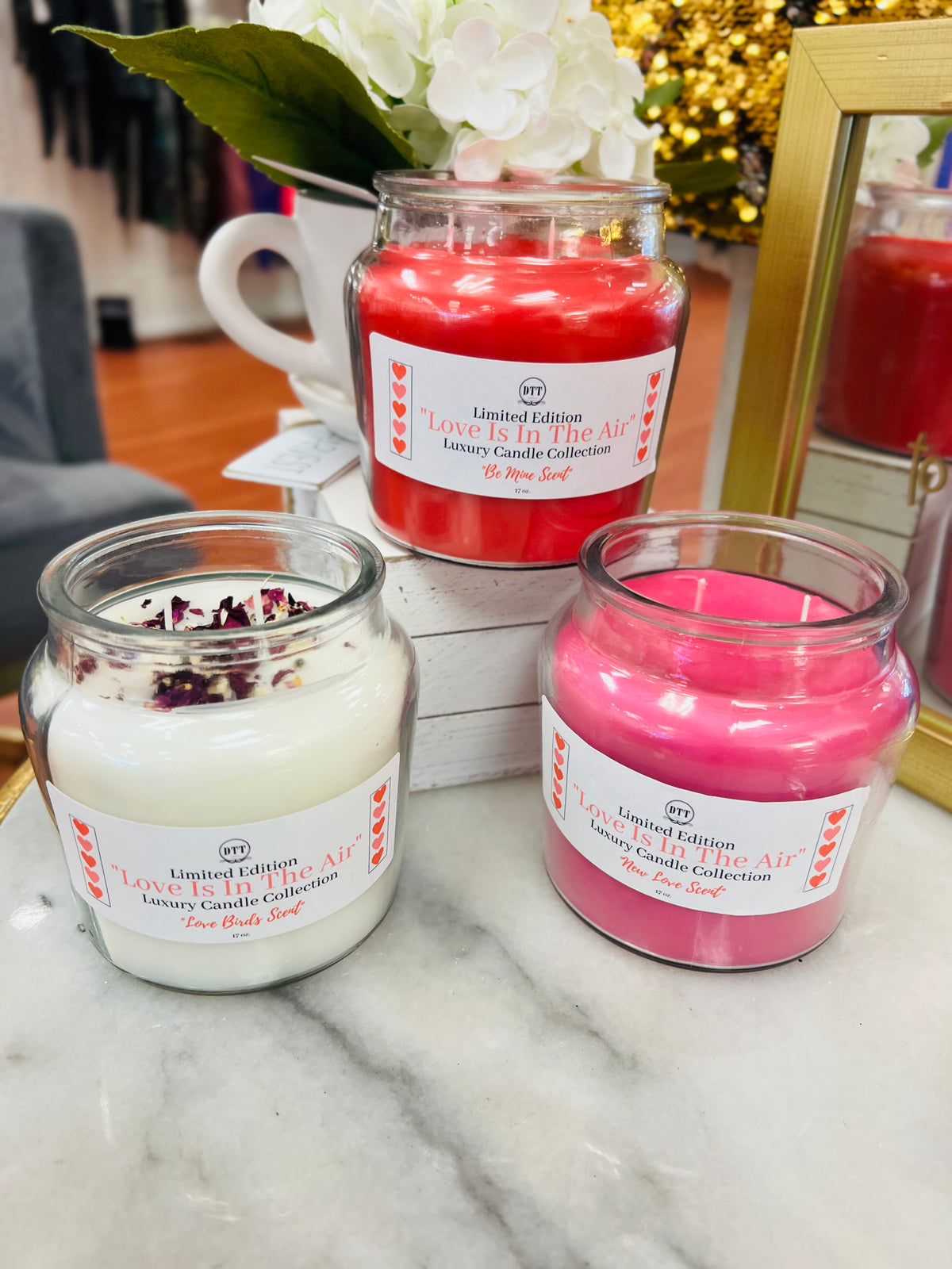 “Love Is In The Air”Collection| “Love Bird” Scent Candle
